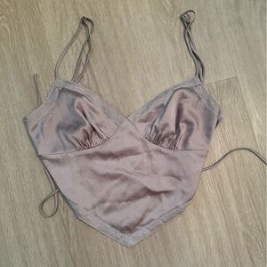 Satin Chemise - Mauve